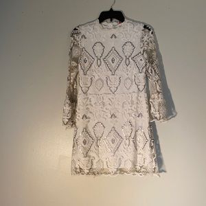 White Lacey dress